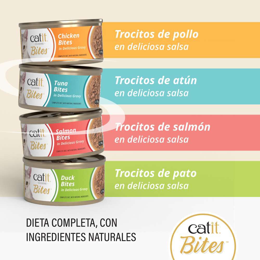 Catit Cuisine Bites Pack Variado, 12x75g, , large Imagen numero 3