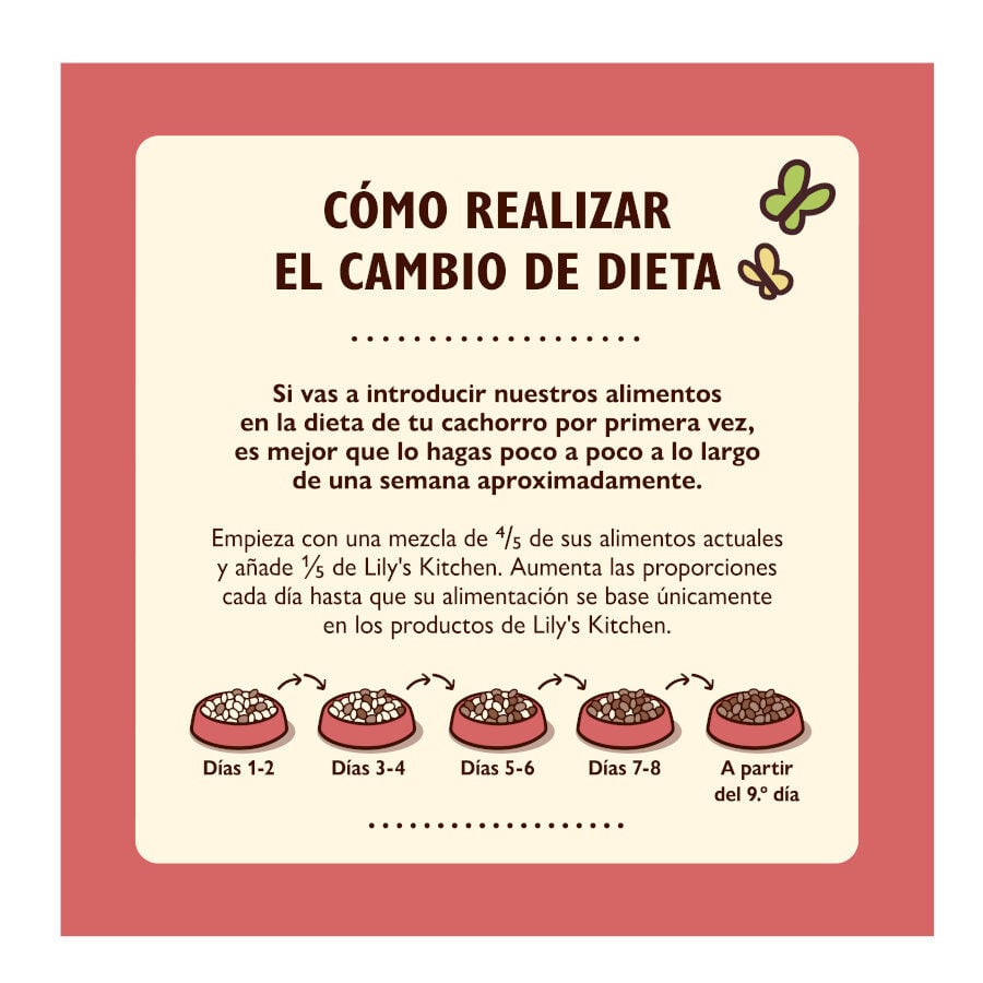 Lily&#039;s Kitchen Puppy Organic Pollo tarrina thumbnail