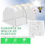 Outsunny Invernadero de Terraza 100x70x60 cm Vivero Casero Pequeño de Jardín con Cremallera para Cultivos Plantas Flores Marco de Acero Cubierta de PE Blanco, , large indicador imagen numero 5