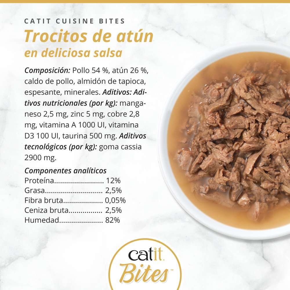 Catit Cuisine Bites de At&uacute;n, 75g, , large Imagen numero 3