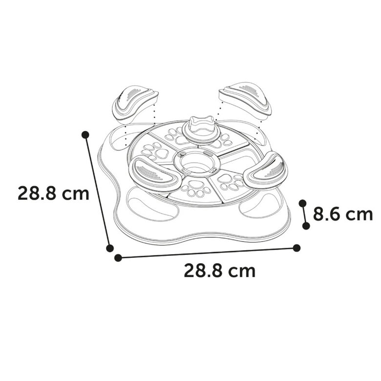 Flamingo Sherlock Juguete interactivo para cachorros, , large image number null