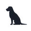 Balvi Aguantapuertas Canine Color negro El peque&ntilde;o canino que hace su funci&oacute;n Pl&aacute;stico 10,5x12x2,5 cm, , large indicador imagen numero 1