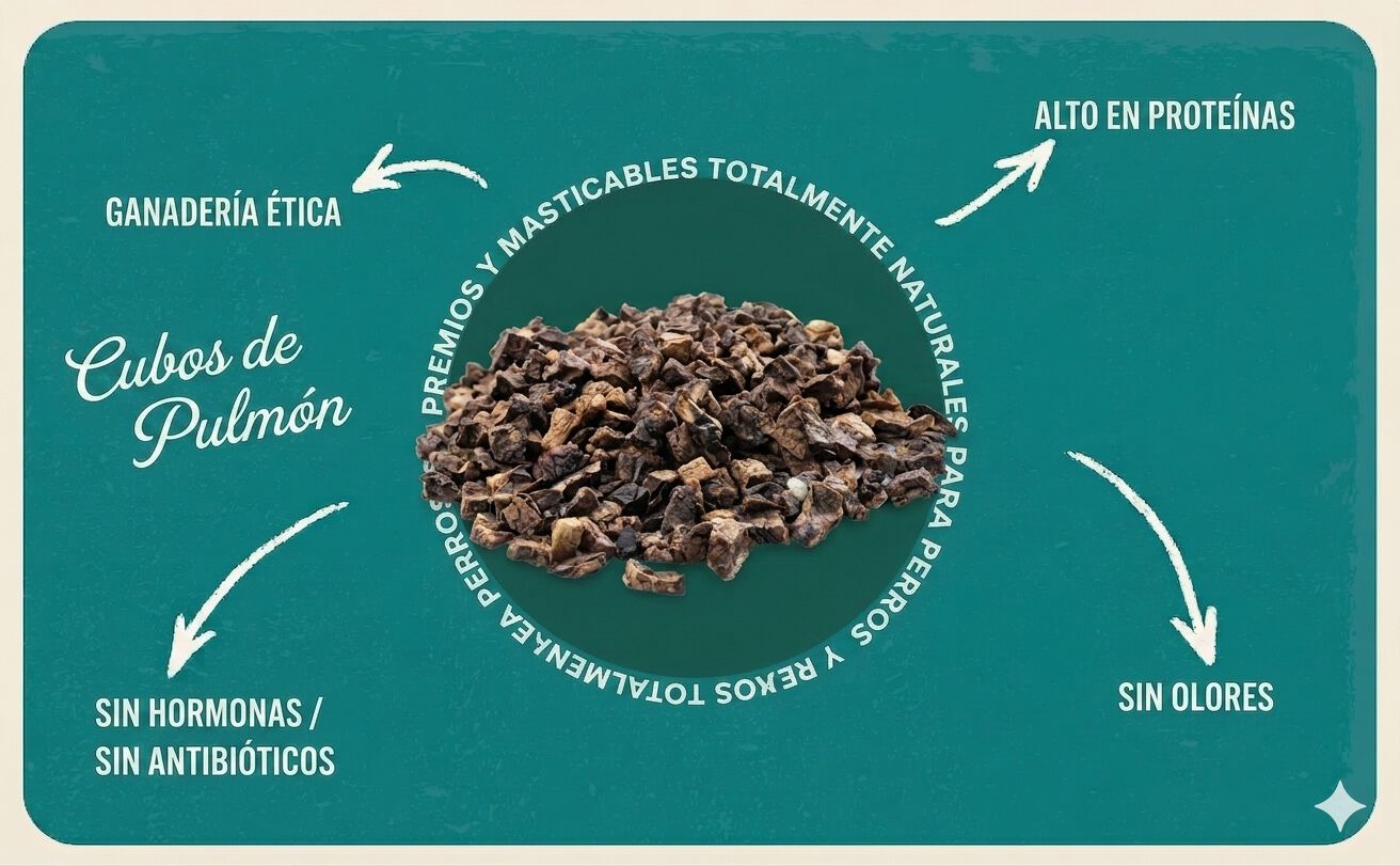 BAFFS Naturals Pulm&oacute;n de Ternera - Snacks de Entrenamiento para Perros, , large Imagen numero 5