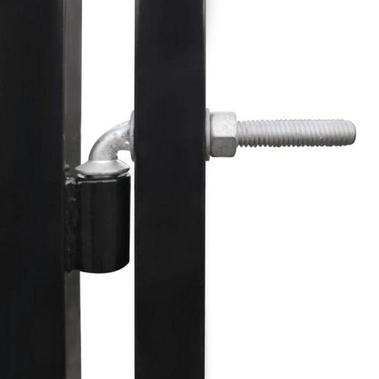 Perrera cubierta de acero color Negro thumbnail