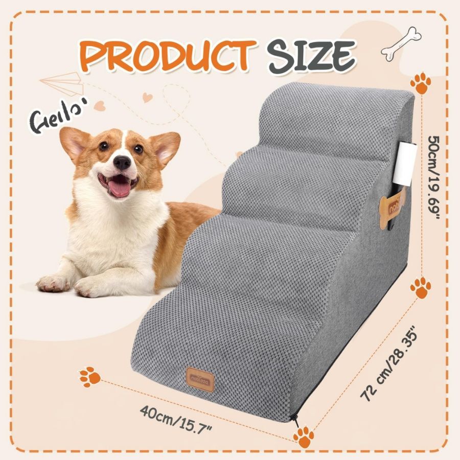 Nobleza Escalera con rodillo para perros y gatos, , large Imagen numero 2