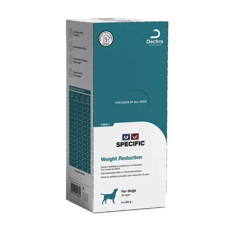 Pack 6 Tarrinas Specific CRW 1 Weight Reduction 6x300gr image number null
