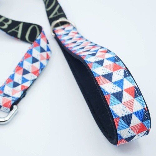 Baona correa doheny de nylon reciclado multicolor para perros thumbnail