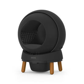 PetSafe SmartSpin Arenero Autolimpiable Negro para gatos