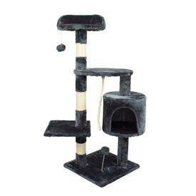 Mobiclinic Arbol Rascador Gris para gatos