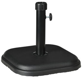 Outsunny Base De Sombrilla Negro 