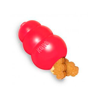 Kong Classic portagolosinas rojo para perros