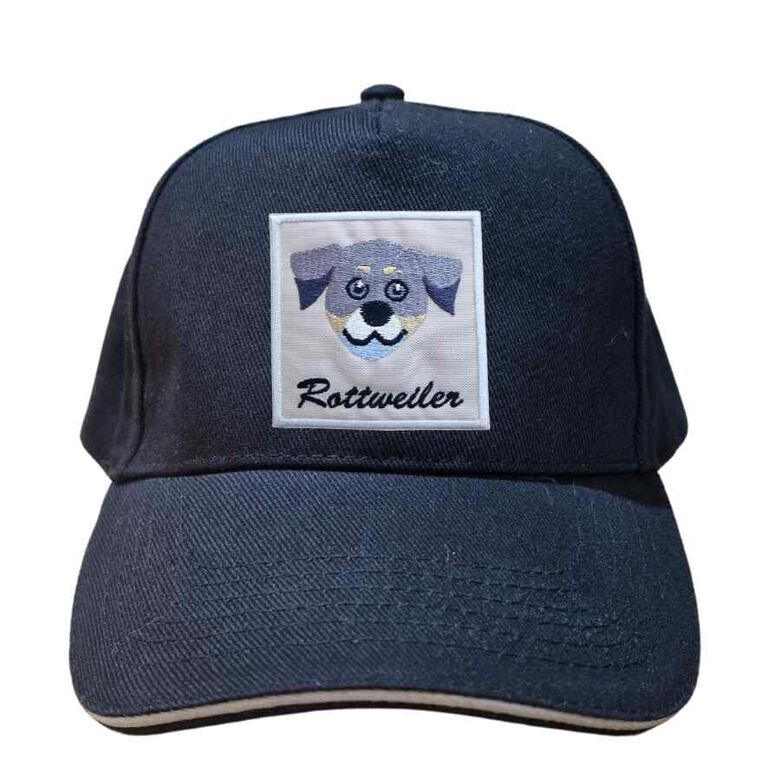 Individual gorra perro Rottweiler