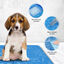 Nobleza - Alfombrilla refrescante para mascotas grandes. Auto refrigerante No tóxico. Ideal para para perros, gatos en verano. 90 * 50 cm, color azul, L, , large indicador imagen numero 11