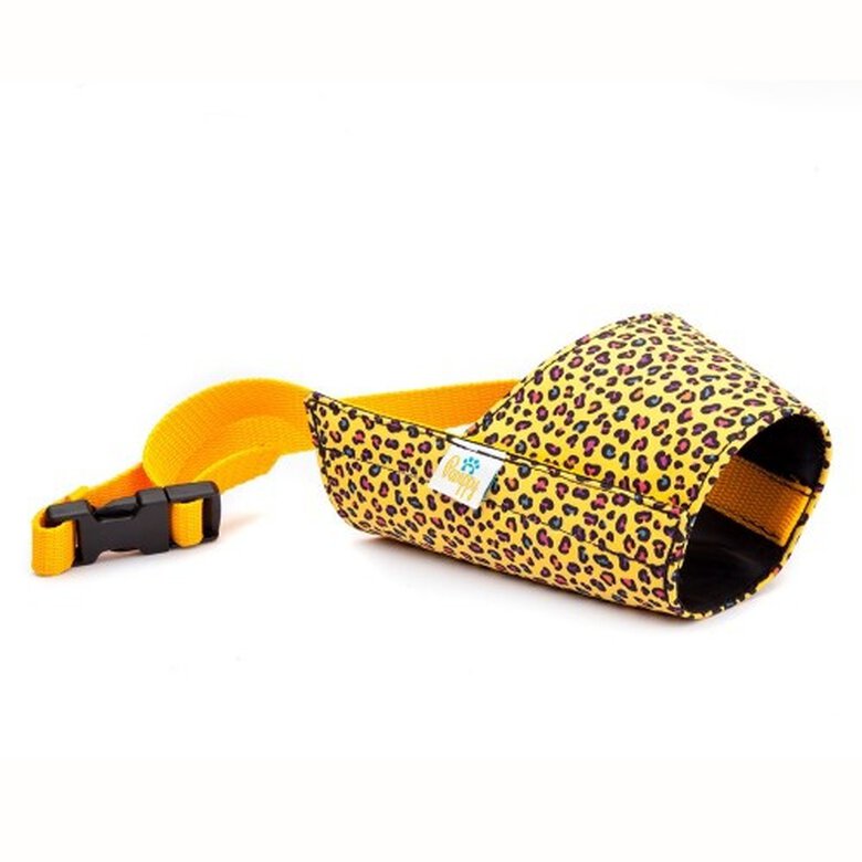 Bozal Pamppy Leopardo para perros color Multicolor, , large image number null