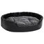 Vidaxl sofá acolchado con cojín negro para perros, , large indicador imagen numero 3