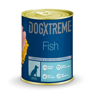 Dogxtreme Adult Pescado con Calabaza lata para perros