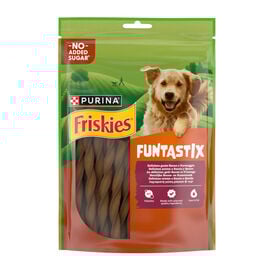 Friskies Funtastix Barritas de Queso y Bacon para perros