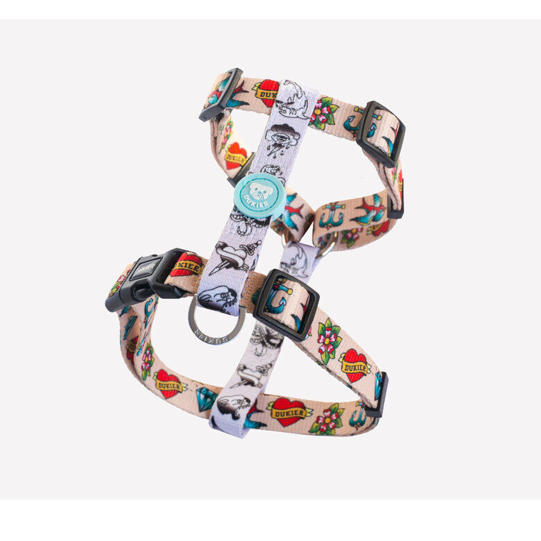 Dukier Arnés Clásico Estampado Tattoo para perros thumbnail