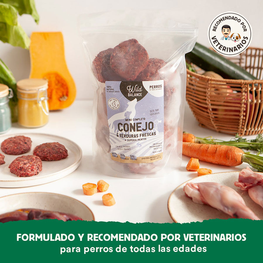 Pack de men&uacute; completo BARF para perros sabor Conejo, , large Imagen numero 5