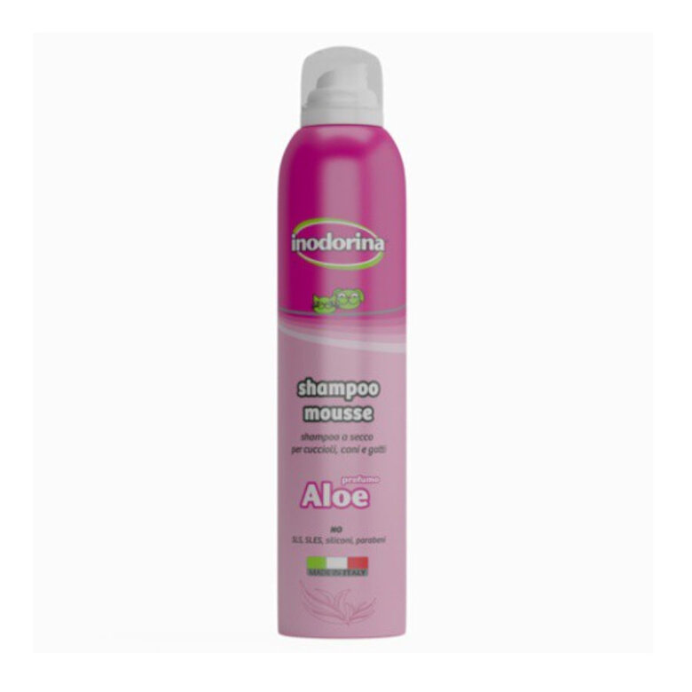 Inodorina Champú en Seco Aloe para perros y gatos, , large image number null