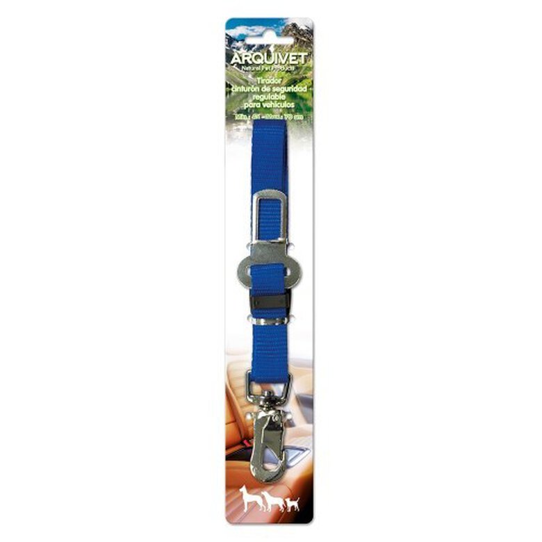 Tirador cinturon de seguridad regulable para perros color Azul, , large image number null