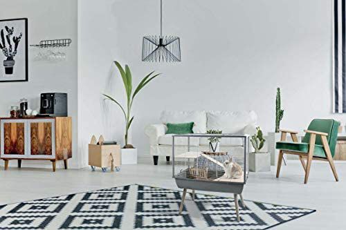 Zolux Cage Neo Cosy - Rongador Grande (77,5 x 47,5 x 109 cm), Color Gris, , large Imagen numero 3