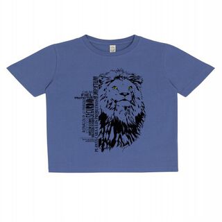 Camiseta niño/a león color Verde