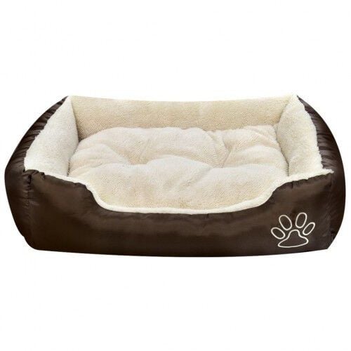 Cama acolchada para perros color Beige thumbnail
