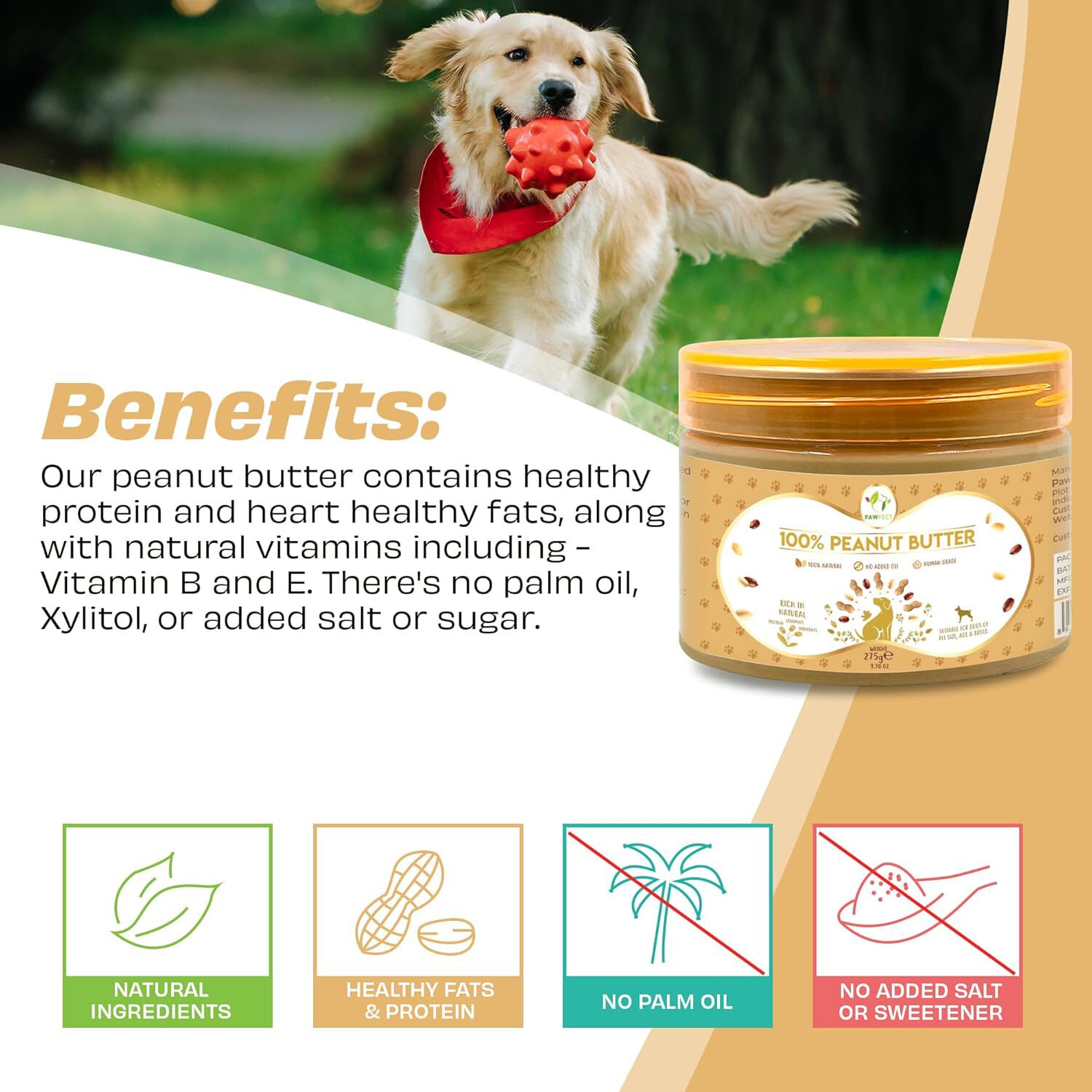 Mantequilla de man&iacute;: original (275 g/9,70 oz), , large Imagen numero 3