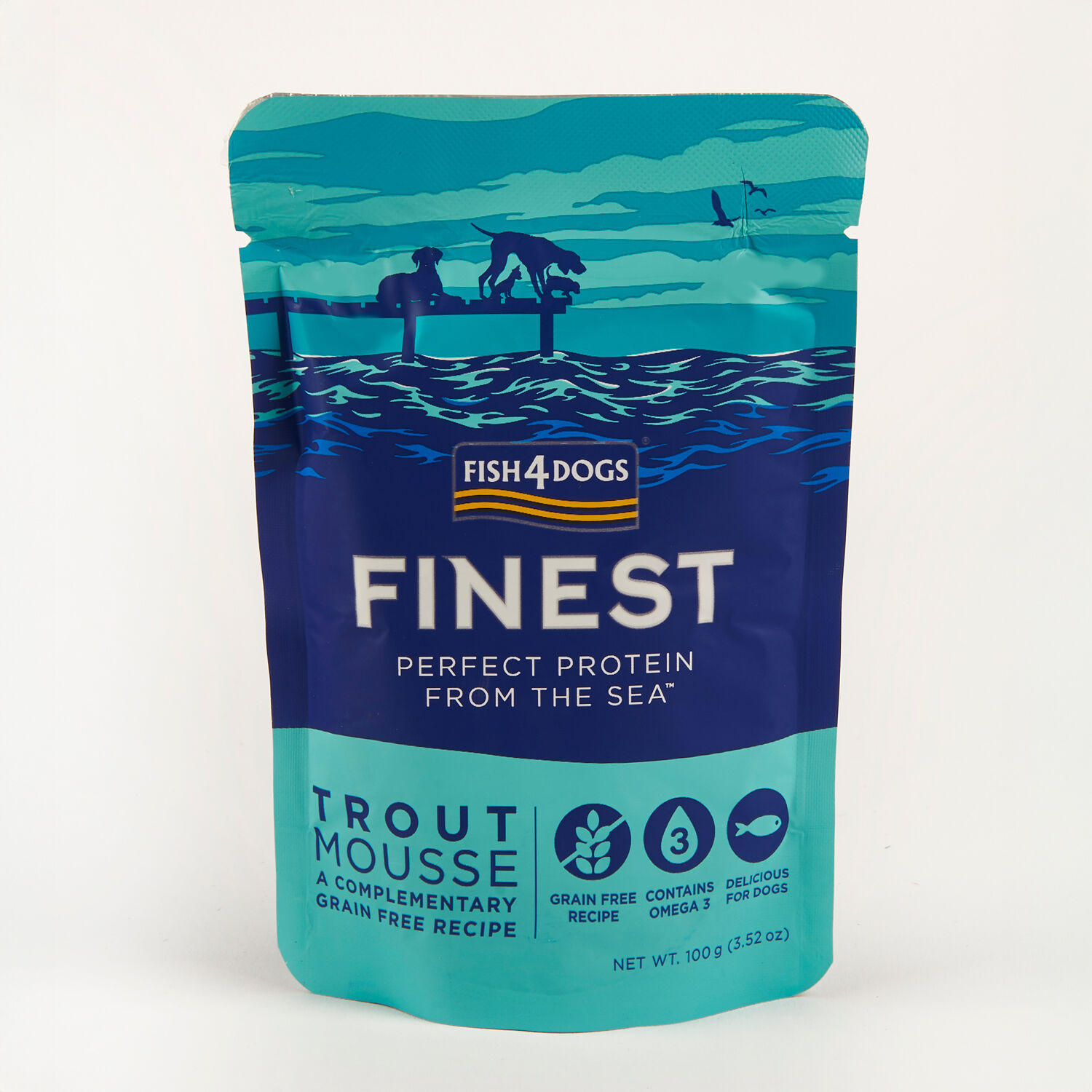 Fish4Dogs Mousse Trucha para perros thumbnail