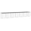 vidaXL Gallinero con techo acero galvanizado antracita 603x98x90 cm, , large indicador imagen numero 1