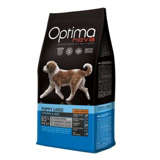 Optima Nova Puppy Large Pollo pienso para perros 