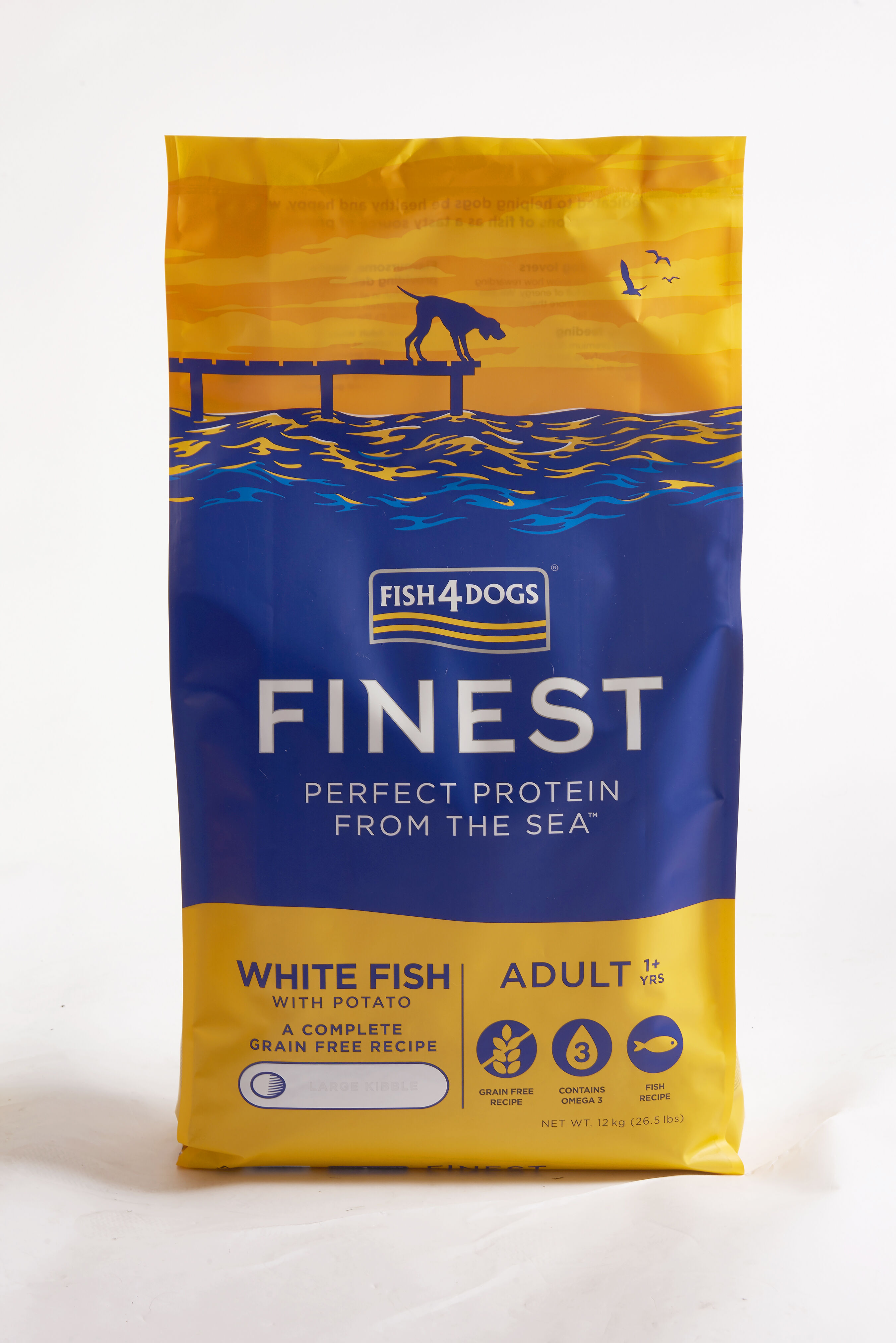 Fish4Dogs Pienso para perro adulto sin cereales &ndash; Pescado blanco y patata, , large Imagen numero 2