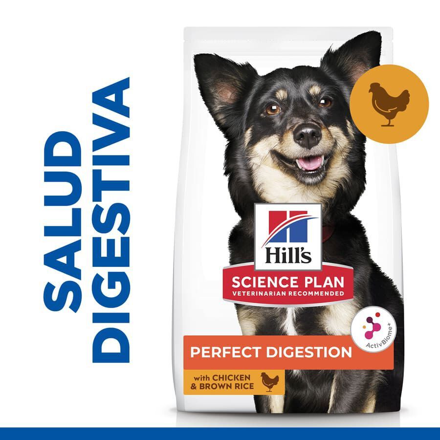 Hill&#039;s Science Plan Perfect Digestion Small y Mini Adult Pollo pienso para perros thumbnail