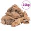 vidaXL Piedras de dragón marrón 25 kg 1-10 cm, , large indicador imagen numero 1