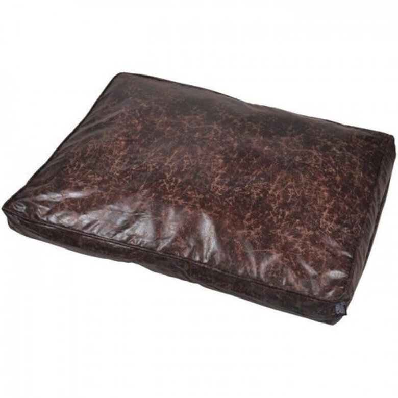 Colchón rectangular Chesterfield para perros color Marrón, , large image number null
