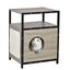 Casa para gatos de madera Pawhut color Roble, , large indicador imagen numero 1