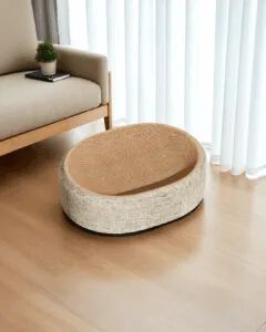 Althea Living - Rascador de sisal natural para gatos Caleta, cama y rascador thumbnail