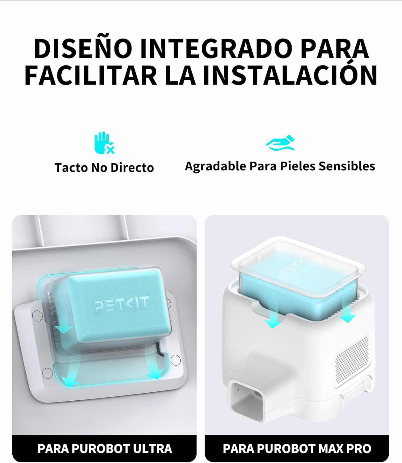 PETKIT Desodorante para mascotas N60 compatible con las cajas de arena autolimpiantes PUROBOT ULTRA y PUROBOT MAX PRO, eliminaci&oacute;n eficaz de olores, larga duraci&oacute;n, f&oacute;rmula natural, 3 unidades, , large Imagen numero 3