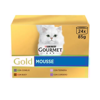 Gourmet Gold Mousse Sabores Variados