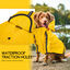 Nobleza - Chubasquero Impermeable para Perros con Capucha y Tiras Reflectantes Seguras, en color Amarillo, Talla L, , large indicador imagen numero 3