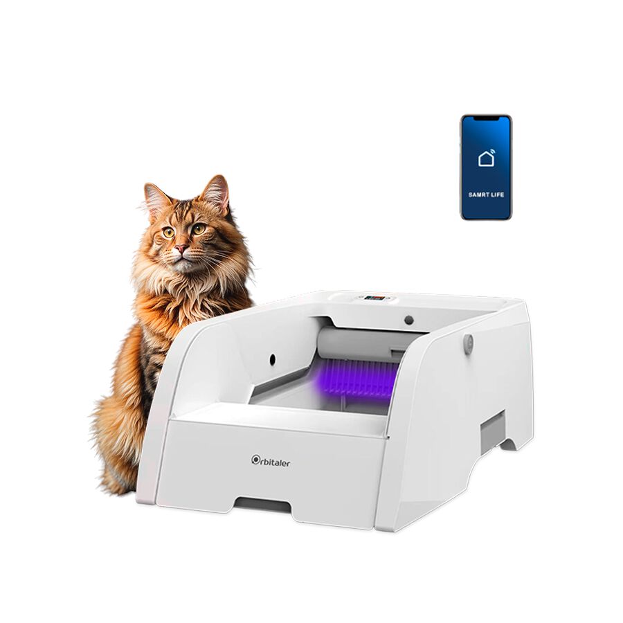 Yupiter® AstroClean 5500 Sand Pool Smart Viewer para gatos