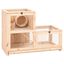 vidaXL Jaula para hámster madera maciza abeto 81x40x60 cm, , large indicador imagen numero 1