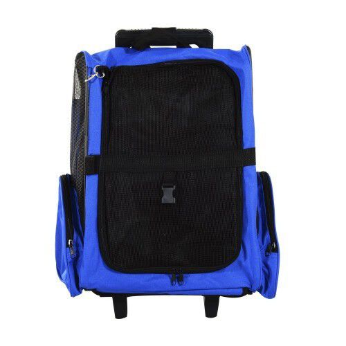 Transportín/Carrito PawHut 2 en 1 color Azul thumbnail