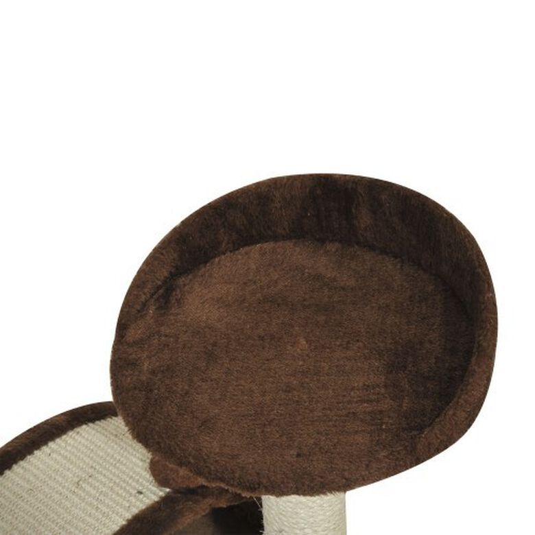 Rascador con poste PawHut para gatos color Marrón thumbnail