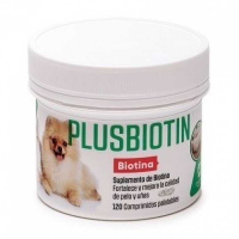 Plusbiotin suplmento para el pelaje de las mascotas, , large image number null