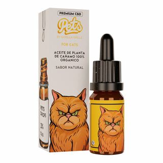 Gorilla Grillz Aceite CBD PETS 3% para gatos