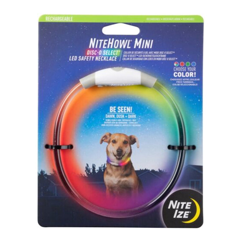 Nite Ize Nite Howl Disc-O-Select LED Mini Collar para perros, , large image number null