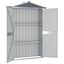 vidaXL Cobertizo de jardín acero galvanizado gris 116x45x175 cm, , large indicador imagen numero 3