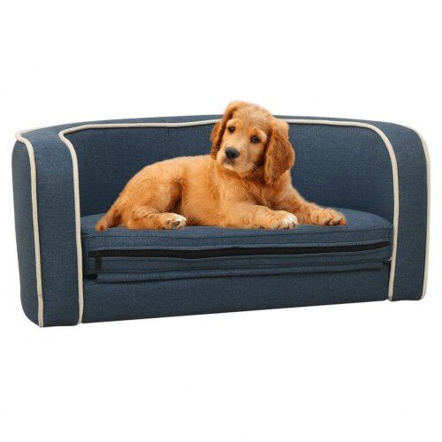 Vidaxl sof&aacute; plegable azul para perros, , large Imagen numero 5